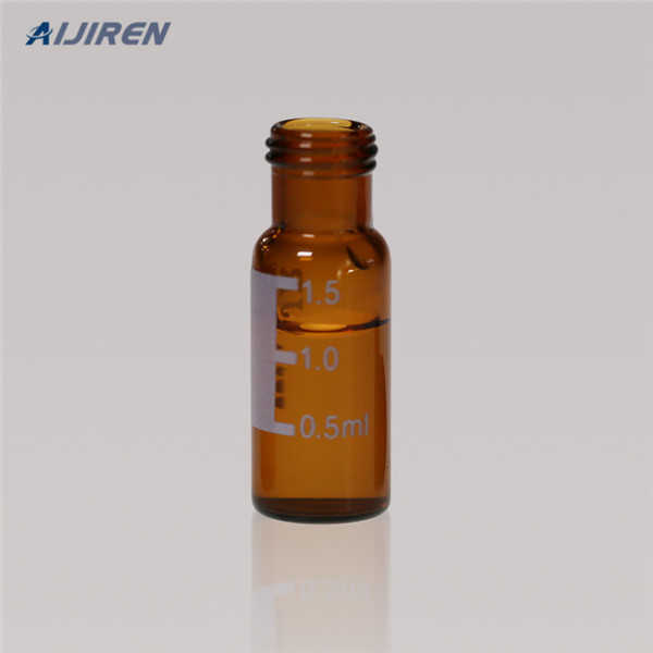 40% larger opening hplc crimp neck vial with write-on spot